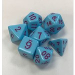 HD Opaque Dice: Blue Jay | 7 Die Acrylic Polyhedral Set