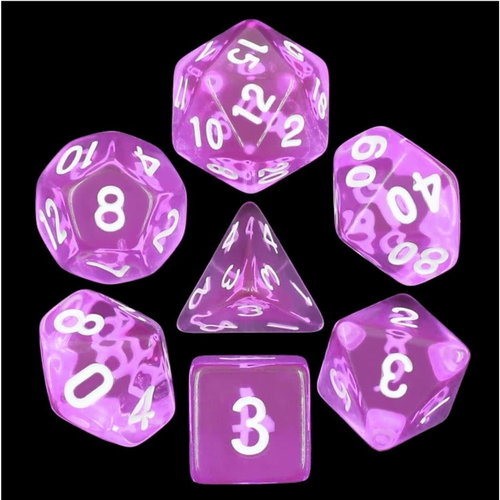 HD Gem Dice: Tyrian | 7 Die Acrylic Polyhedral Set