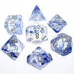 HD Nebula Dice: Sky Blue | 7 Die Acrylic Polyhedral Set