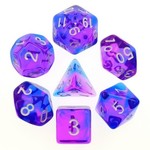 HD Blend Color Dice: Indigo Sea | 7 Die Acrylic Polyhedral Set