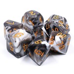 HD Blend Color Dice: Chocolate Cram | 7 Die Acrylic Polyhedral Set