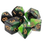 HD Blend Color Dice: Lakebed | 7 Die Acrylic Polyhedral Set