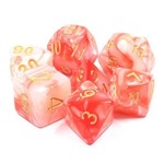 HD Blend Color Dice: Bloody Jade | 7 Die Acrylic Polyhedral Set