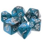 HD Blend Color Dice: Blue Steel | 7 Die Acrylic Polyhedral Set