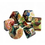 HD Blend Color Dice: Secret Garden | 7 Die Acrylic Polyhedral Set