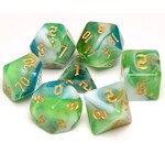 HD Blend Color Dice: Spring Breeze | 7 Die Acrylic Polyhedral Set