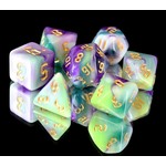 HD Blend Color Dice: Siberian Iris | 7 Die Acrylic Polyhedral Set