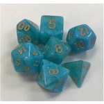 HD Aurora Dice: Atlantis | 7 Die Acrylic Polyhedral Set