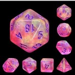HD Aurora Dice: Cheshire | 7 Die Acrylic Polyhedral Set