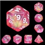 HD Aurora Dice: Pink Bunny | 7 Die Acrylic Polyhedral Set