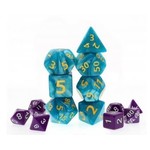 HD Giant Pearl Dice: Blue | 7 Die Acrylic Polyhedral Set