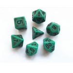 HD Ancient Dice: Green | 7 Die Resin Polyhedral Set