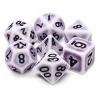 HD Ancient Dice: Lavender | 7 Die Resin Polyhedral Set