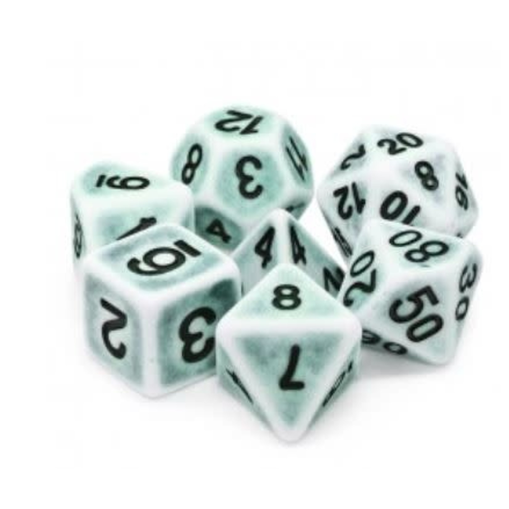 HD Ancient Dice: Pine | 7 Die Resin Polyhedral Set