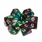 HD Blend Color Dice: Bottom Of The Sea | 7 Die Acrylic Polyhedral Set