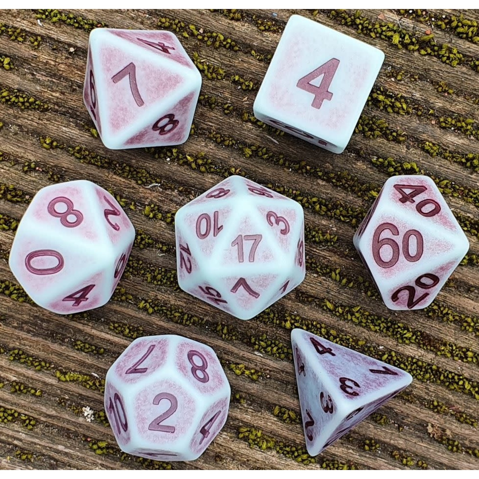 HD Ancient Dice: Grape Saue | 7 Die Resin Polyhedral Set