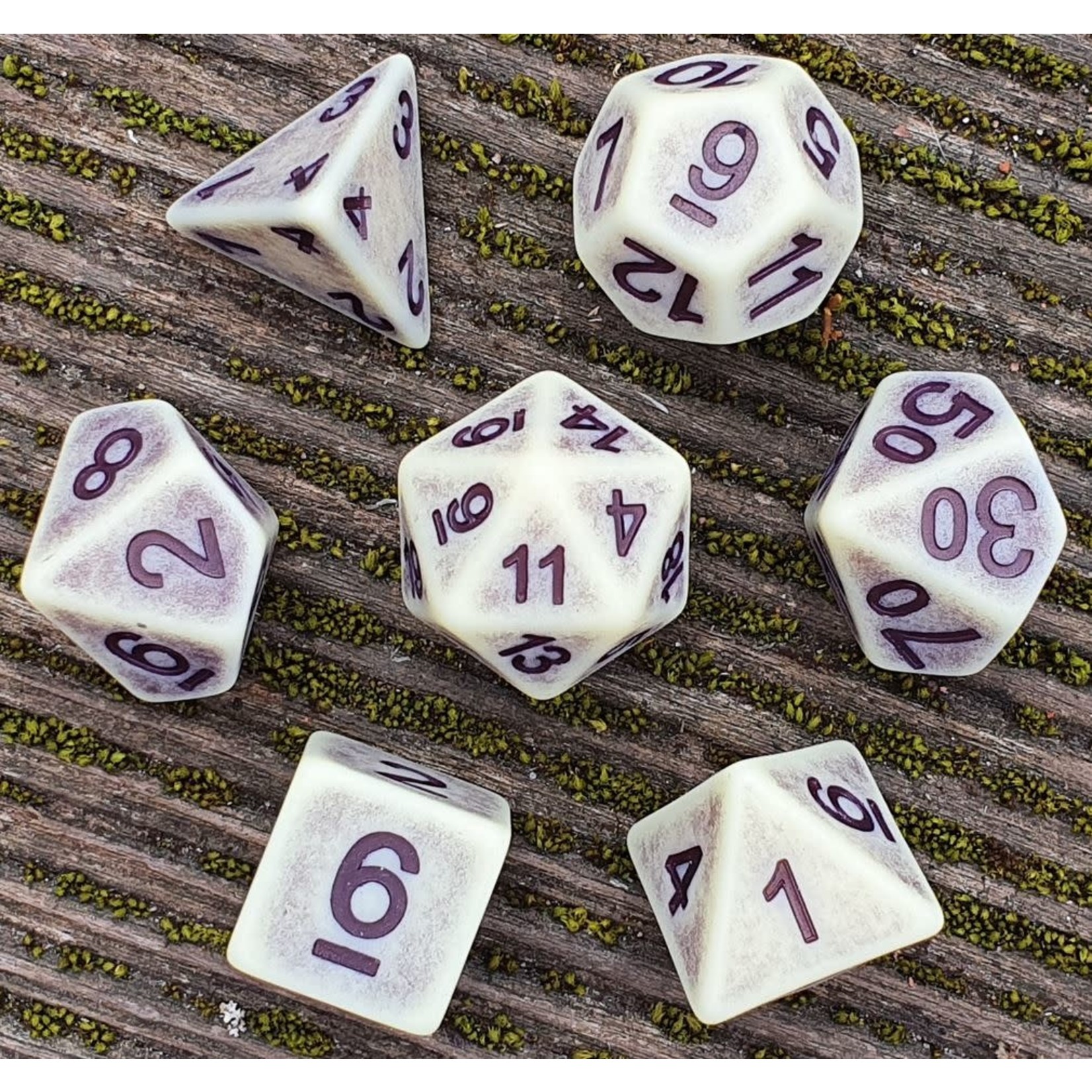 HD Ancient Dice: Yellow Apatite | 7 Die Resin Polyhedral Set
