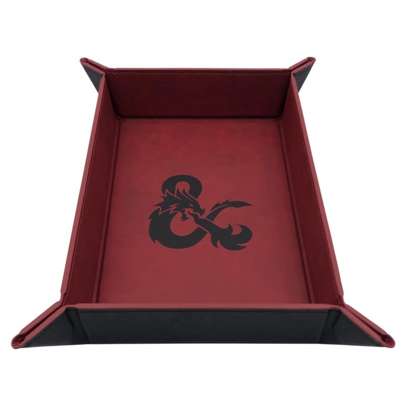 Dice Tray: D&D: Foldable Red & Black