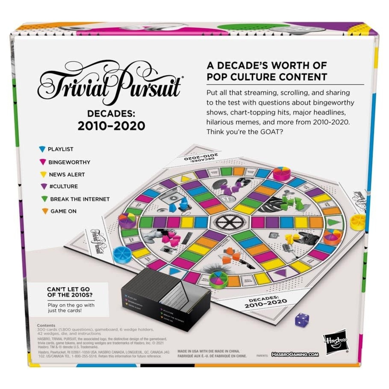 Trivial Pursuit Decades 2010 to 2020