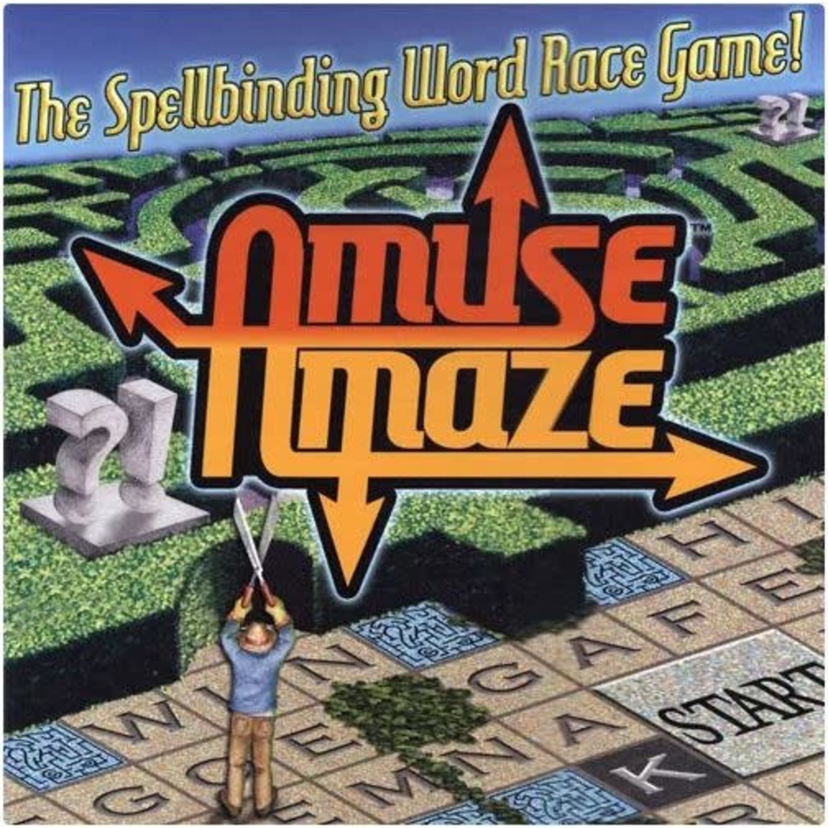 #15753 Amuse Amaze: The Spellbinding Word Race Game Dragon Cache Used Game