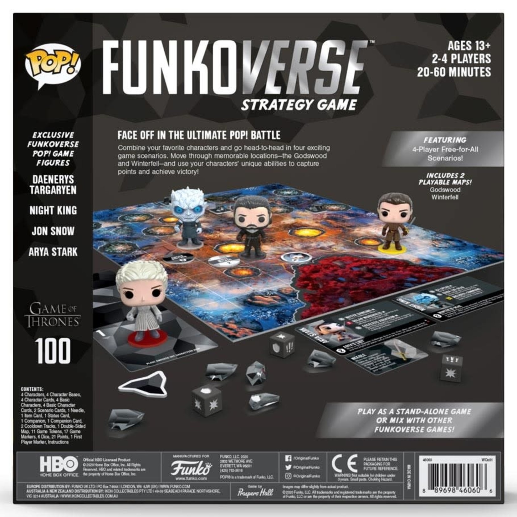 POP Funkoverse: Game of Thrones 100 4 Pack