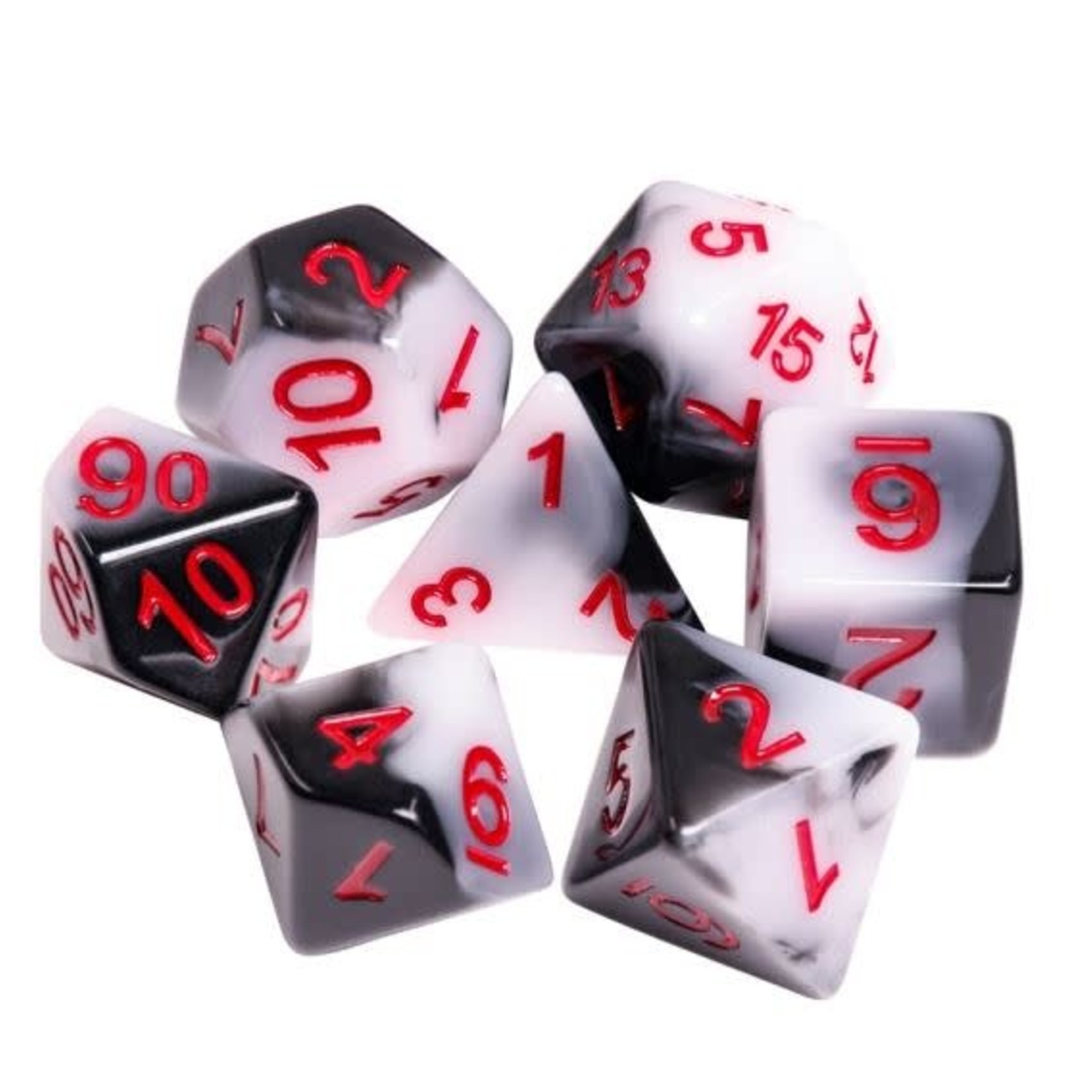 HD Layer Dice: Warrior | 7 Die Resin Polyhedral Set