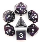 HD Galaxy Dice: Amethyst | 7 Die Resin Polyhedral Set
