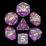 HD Iridescent Dice: Purple | 7 Die Resin Polyhedral Set