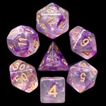 HD Luminous Dice: Electric Ivy | 7 Die Resin Polyhedral Set