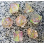 HD Luminous Dice: Dragon's Breath | 7 Die Resin Polyhedral Set