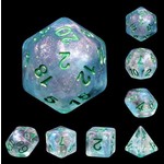 HD Luminous Dice: Cyberspace | 7 Die Resin Polyhedral Set