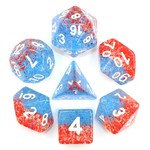 HD Particle Dice: Coral Reef | 7 Die Resin Polyhedral Set