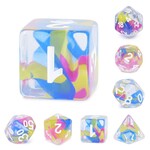 HD Ribbon Dice: Evils' Spell | 7 Die Resin Polyhedral Set