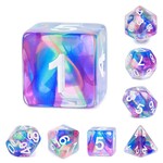 HD Ribbon Dice: Fairy's Tail | 7 Die Resin Polyhedral Set