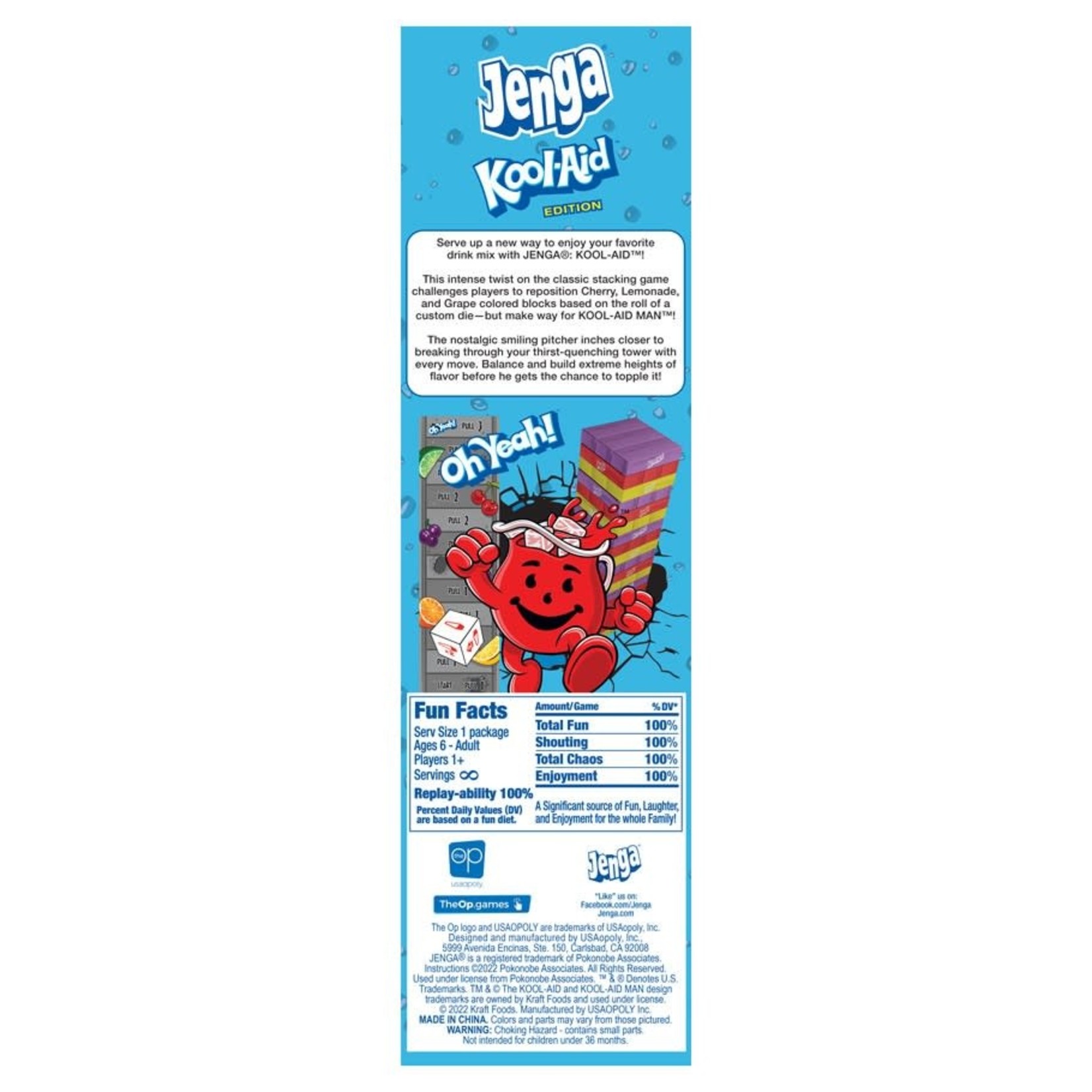Jenga: Kool-Aid