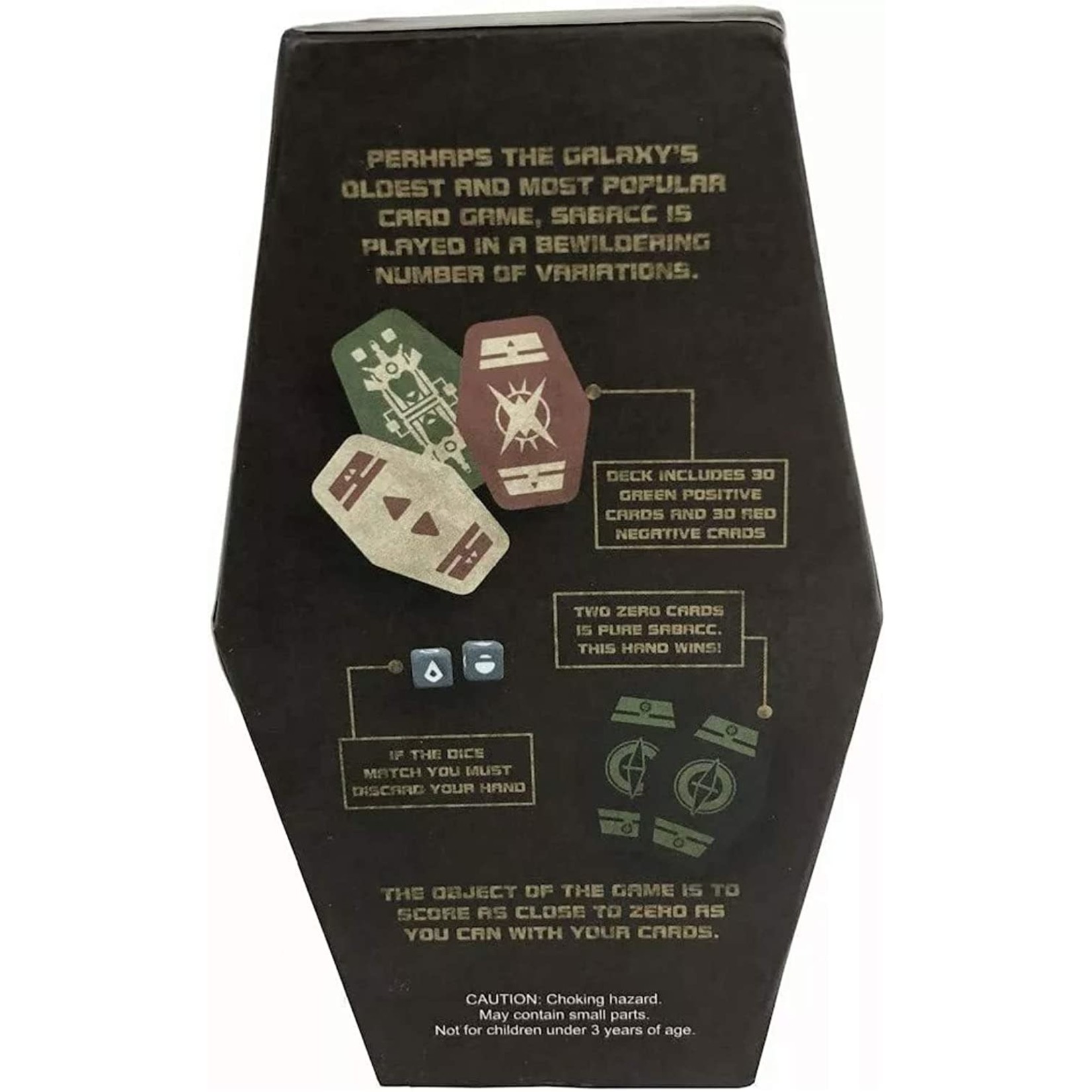 SABACC Card Game No Refunds/Exchanges - Star Wars Galaxy's Edge Certified Edition