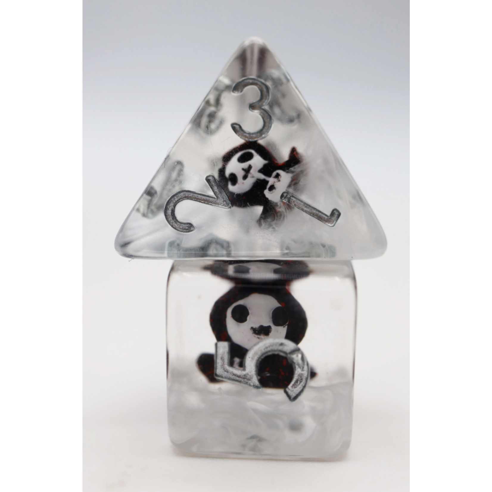 Foam Brain Inclusion Dice: Grim Reaper Dice Set