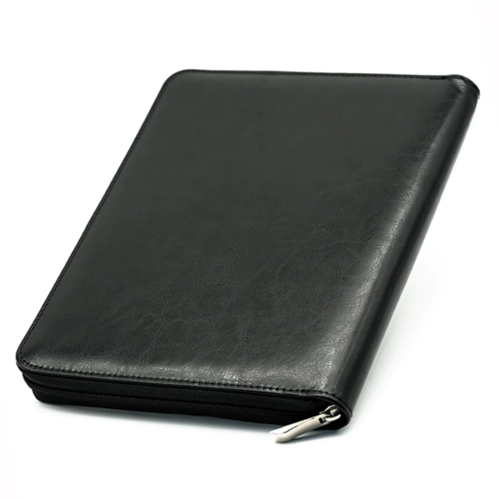 Dice Case: Black Leatherette Folio