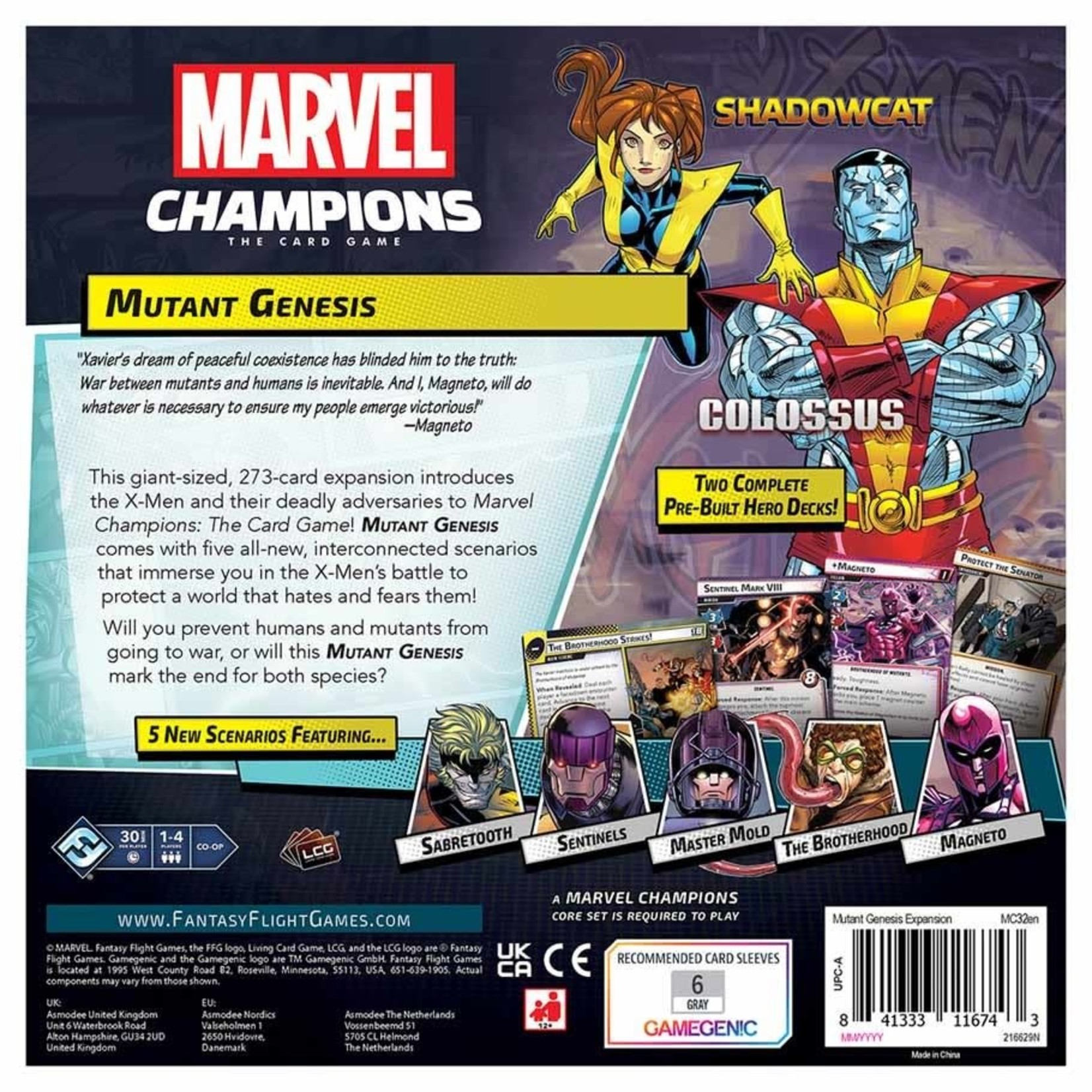 Marvel Champions: Mutant Genesis Campaign Expansion