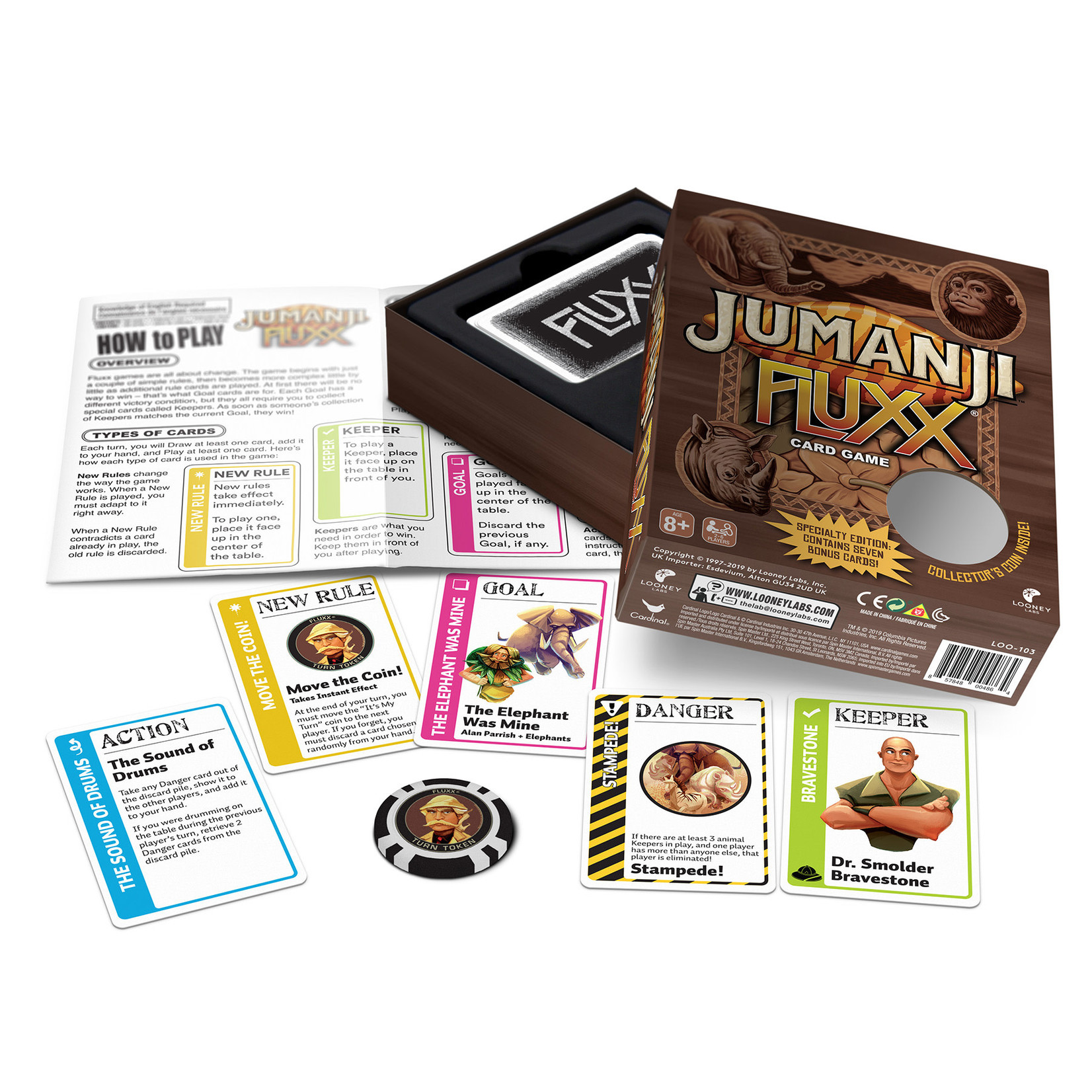 Fluxx: Jumanji Fluxx Specialty Edition