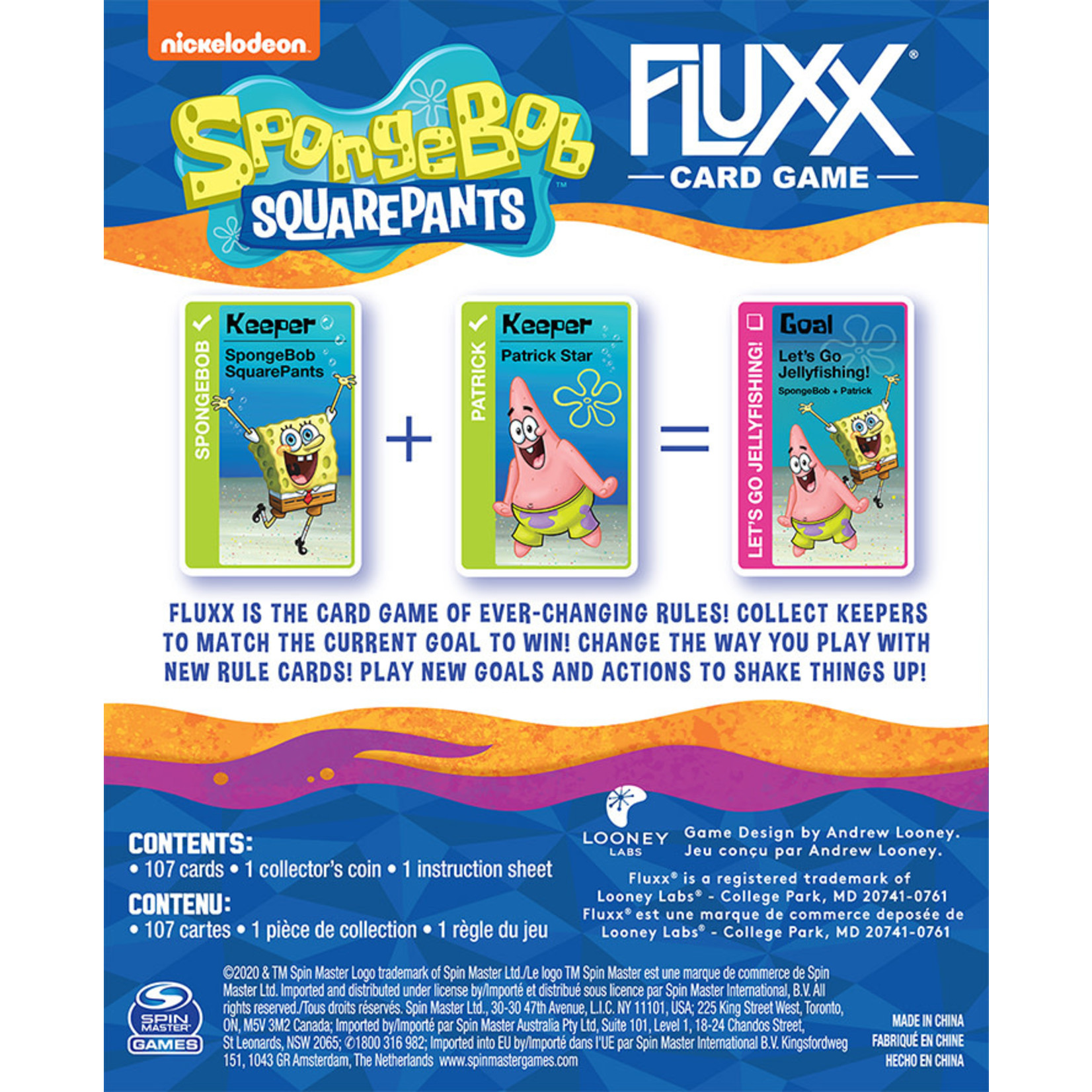 Fluxx: SpongeBob Fluxx Specialty Edition