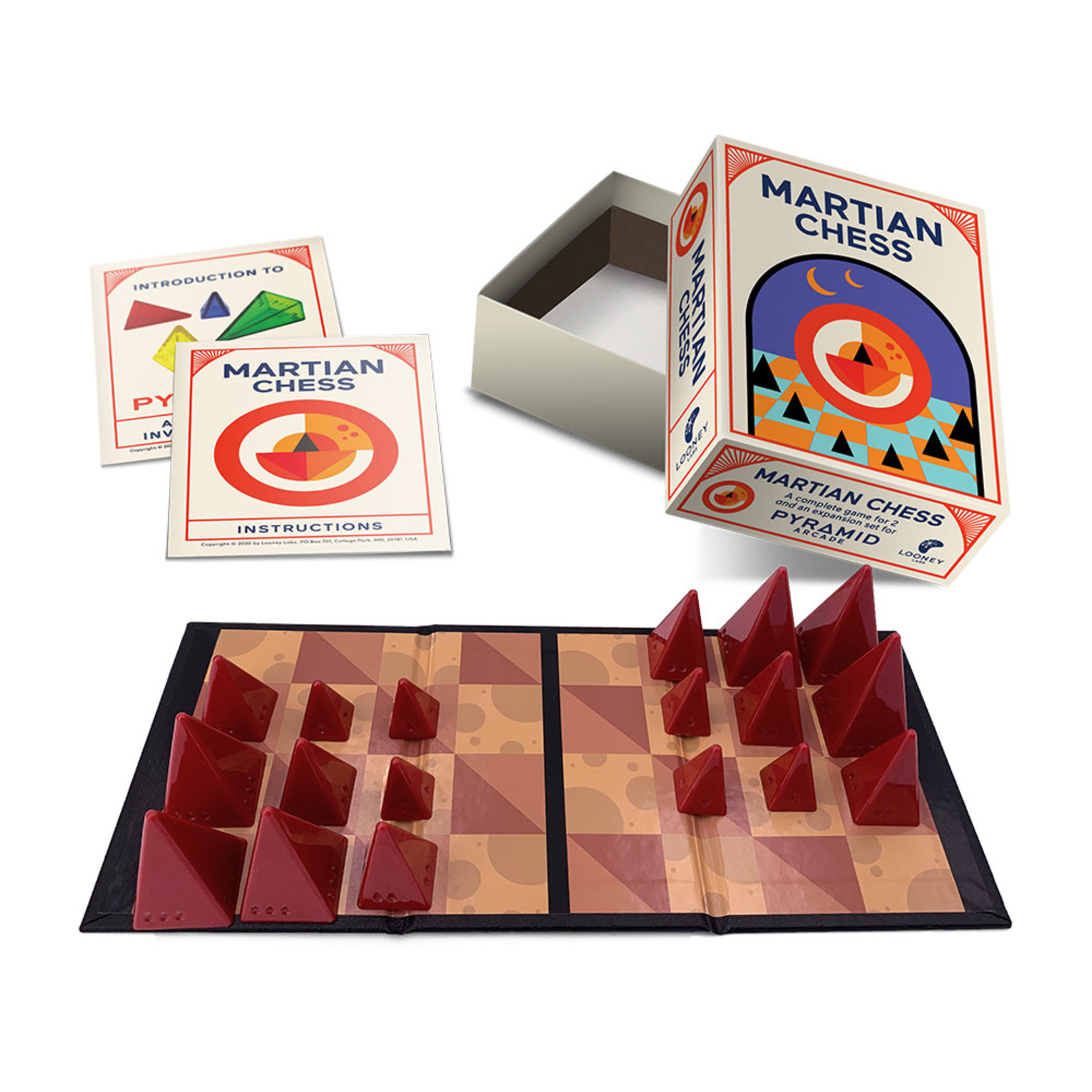 Pyramid Games: Martian Chess