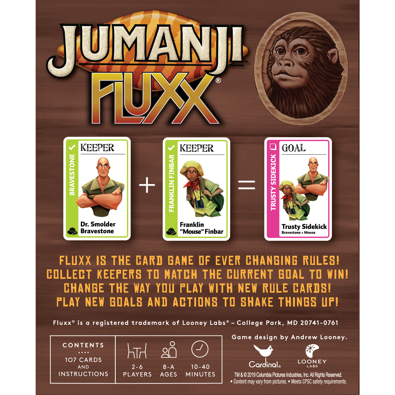 Fluxx: Jumanji Fluxx Specialty Edition