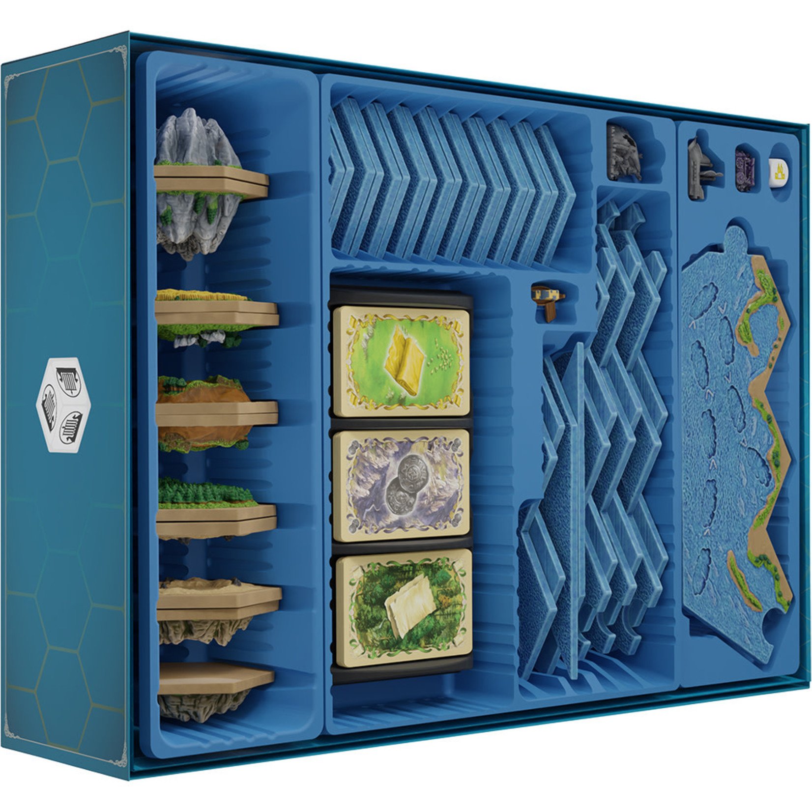 CATAN: 3D Seafarers + Cities & Knights Expansion