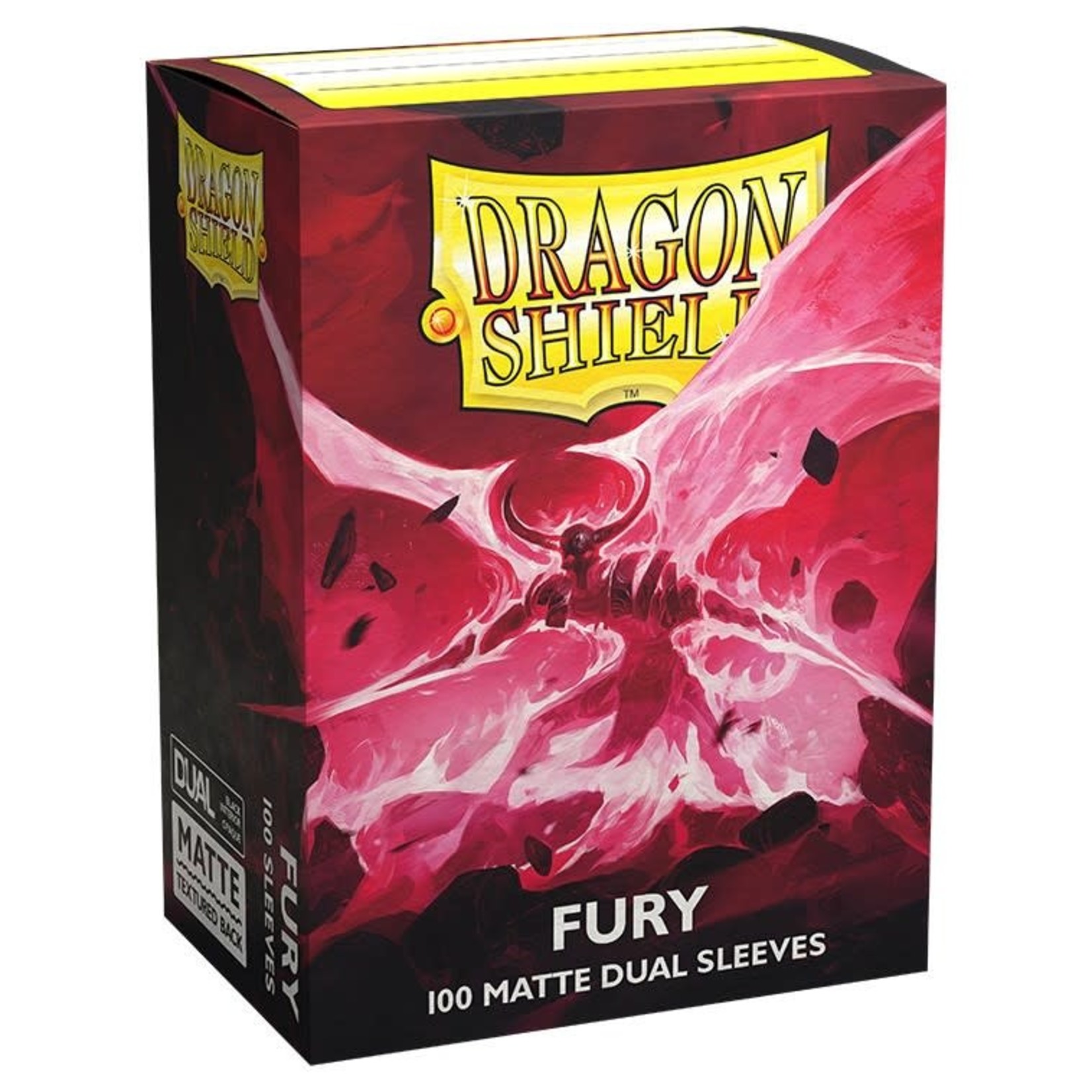 Dragon Shield Sleeves: Dual Matte Fury 'Alaric, Crimson King'  (100)