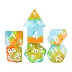 Celestial: Ocean Dusk | 7 Die Polyhedral Set | SDZ001902