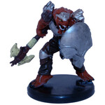 Painted Mini Single: Monster Menagerie 3 #020b Dragonborn Fighter (Axe)