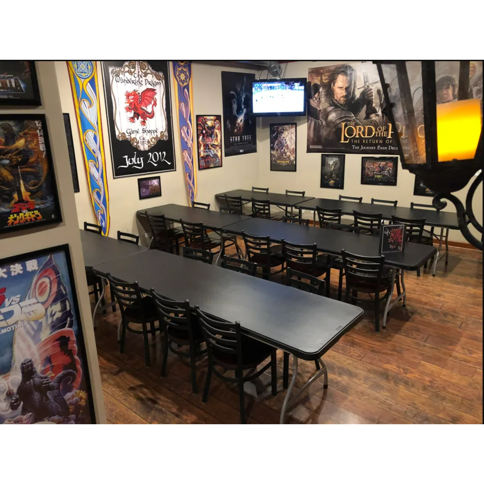 Room & Table Rental: Tournament Room Table (Seats 4-6) $20 +$100 Refundable* Deposit (FREE WITH $50 PURCHASE)