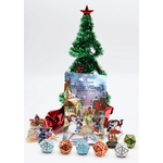 Foam Brain Dice: Mystery Loot - Winter Village Metal Die & Enamel Pin