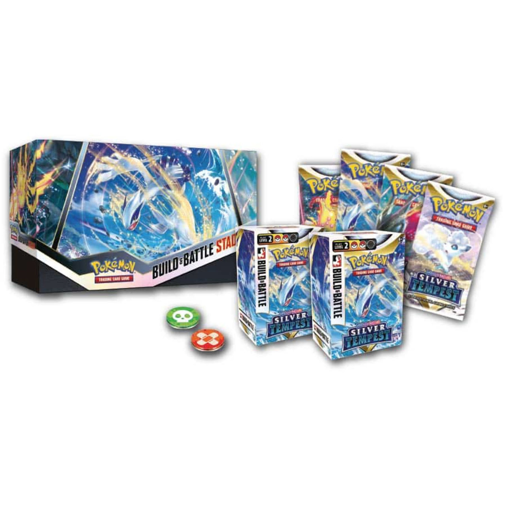 Pokemon: Silver Tempest Build & Battle Stadium